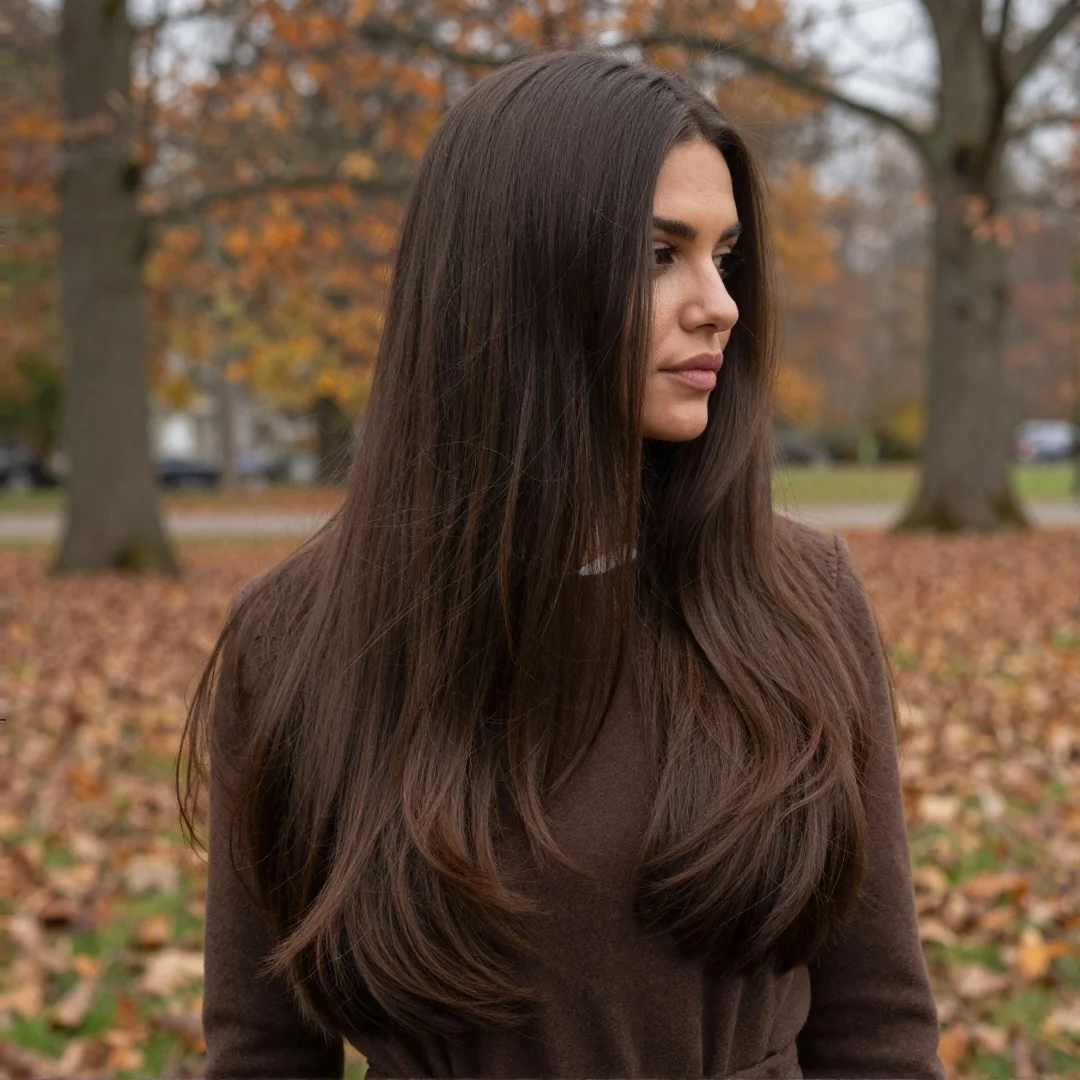 Espresso Brown Tones - 18 Fall & Winter Hair Color 2026 27 Trend Ideas
