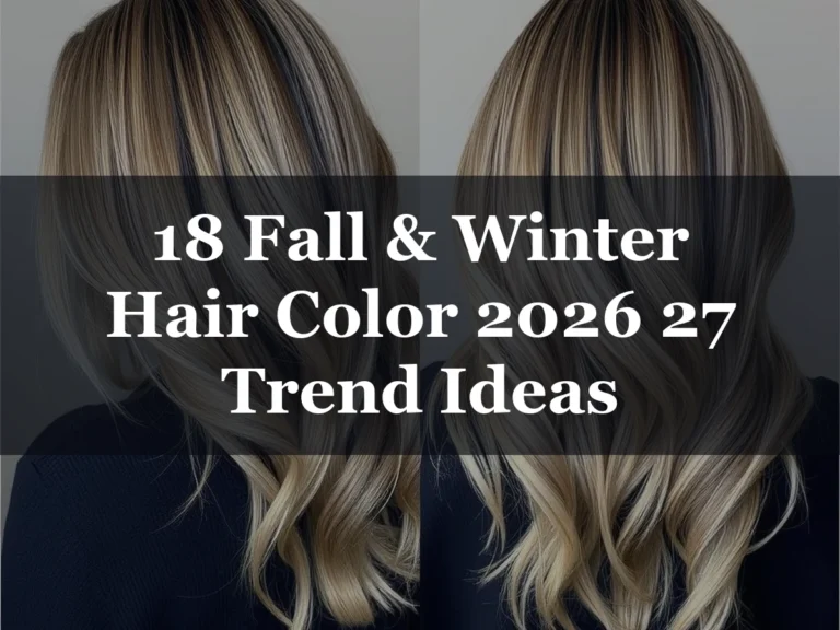 18 Fall & Winter Hair Color 2026 27 Trend Ideas - 18 Fall & Winter Hair Color 2026 27 Trend Ideas