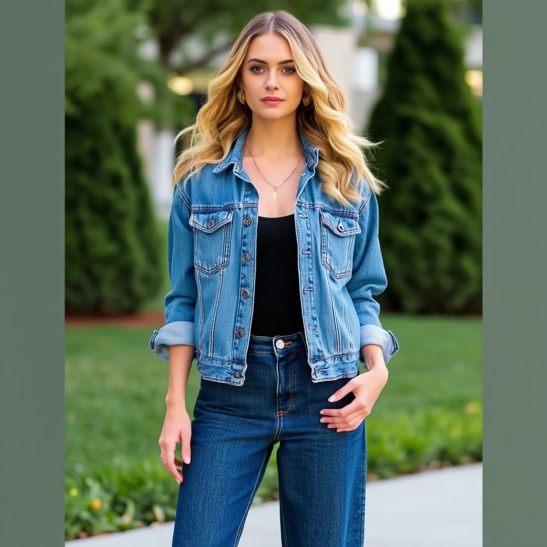 Balanced Silhouettes With Denim - 18 Seasonal Denim Outfits You’ll Want to Copy