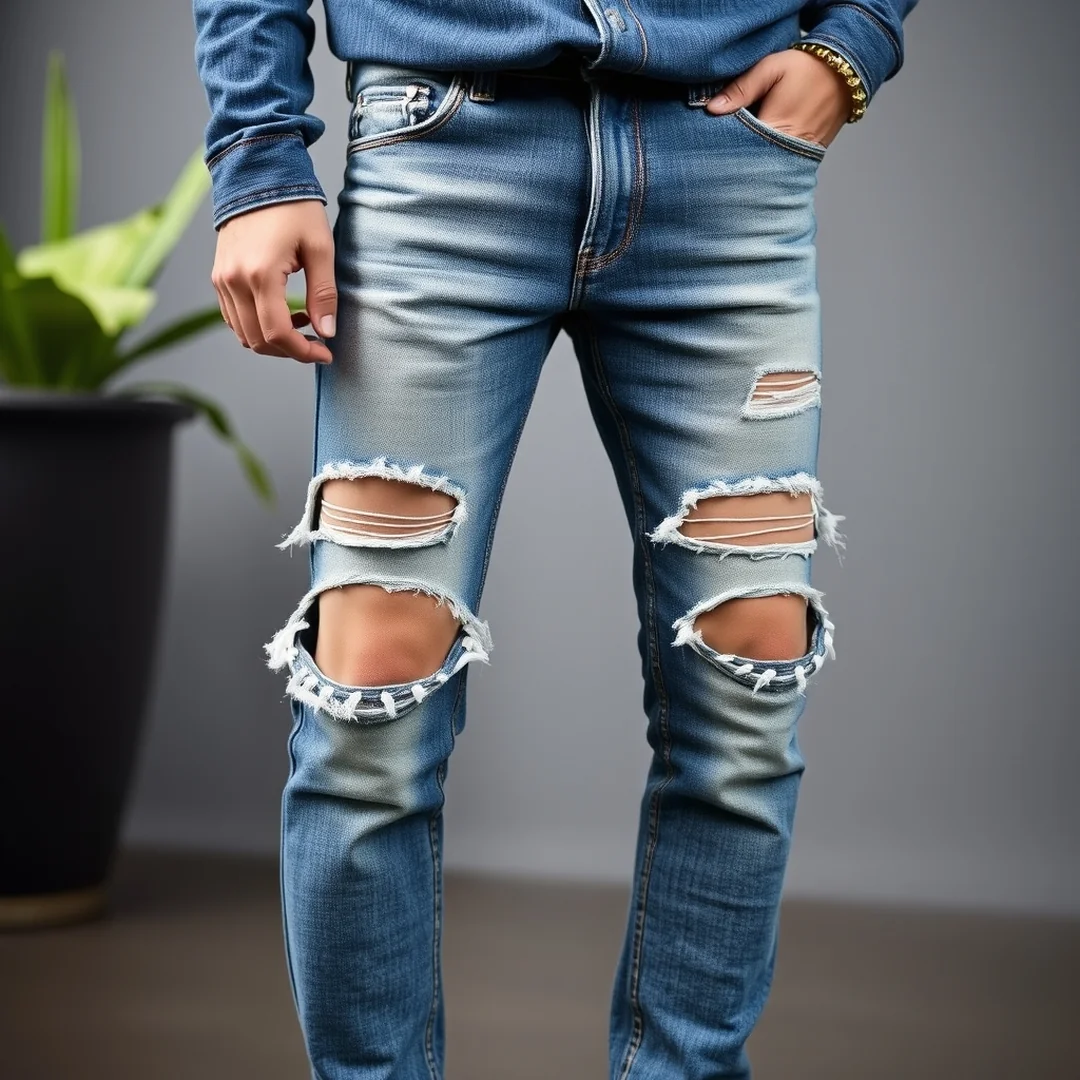 Distressed Jean Styling - 18 Seasonal Denim Outfits You’ll Want to Copy