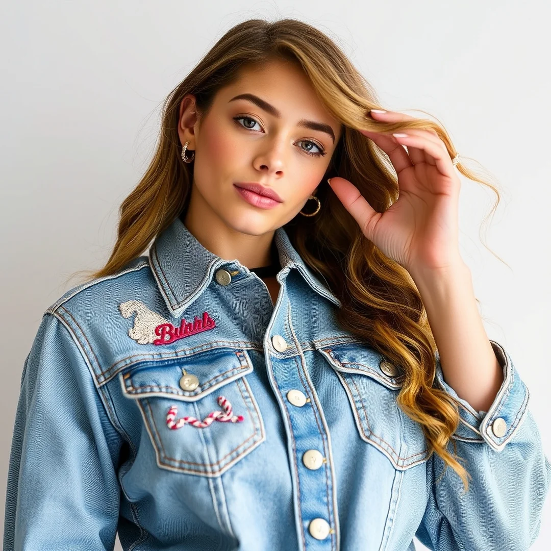 Embellished Denim Pieces - 18 Seasonal Denim Outfits You’ll Want to Copy