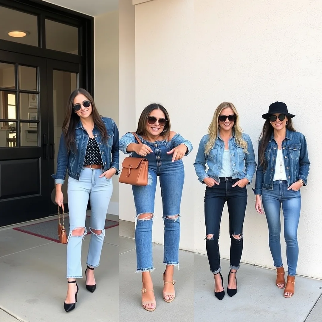 Year-Round Denim Outfit Ideas - 18 Seasonal Denim Outfits You’ll Want to Copy