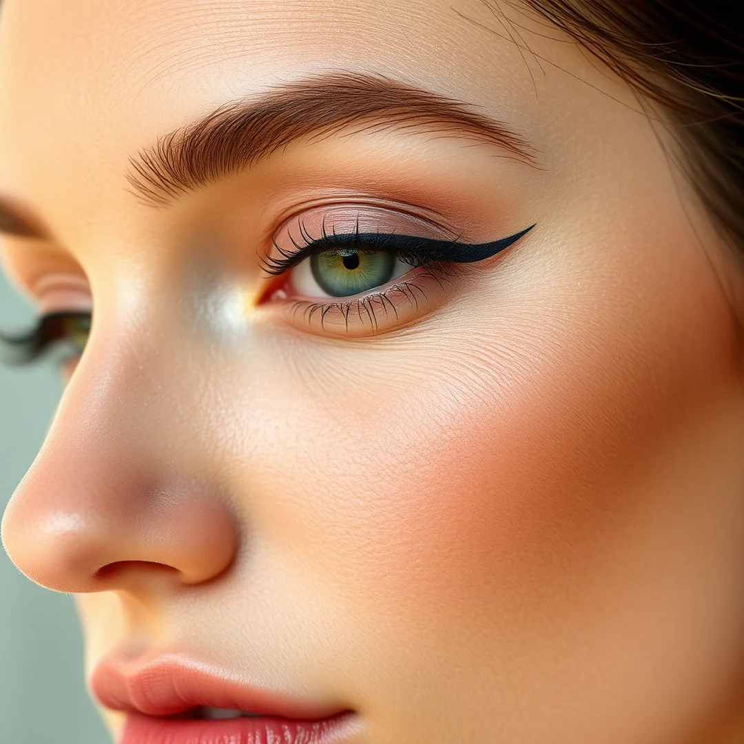 Layered Texture Style - 18 Smudged Eyeliner Looks for Effortless Summer Glam