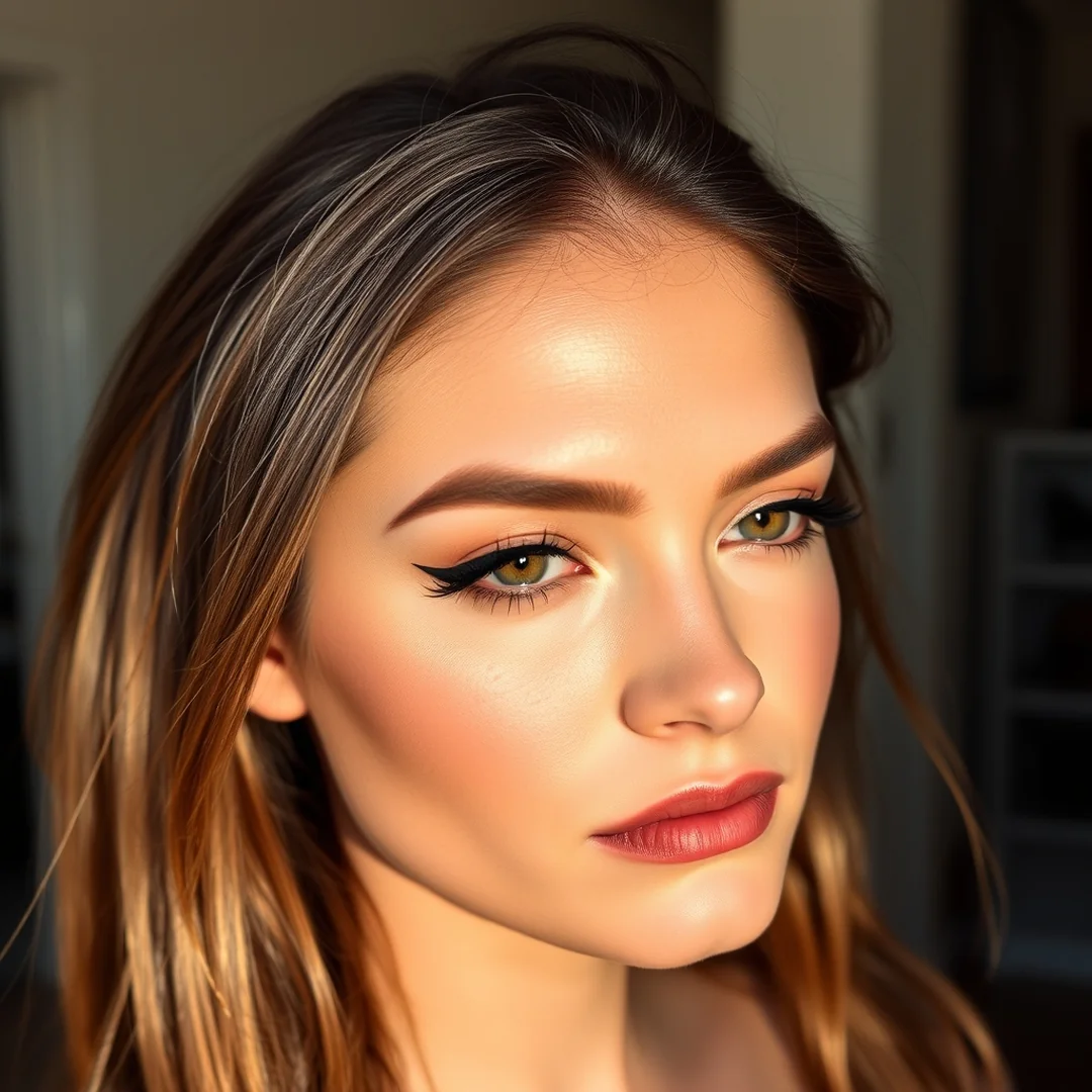 Sultry Cat Eye - 18 Smudged Eyeliner Looks for Effortless Summer Glam