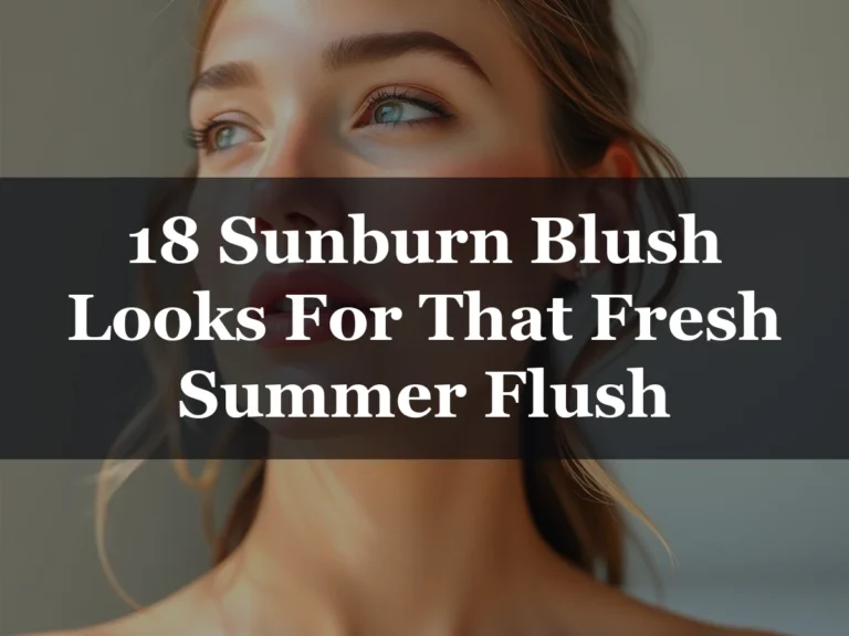 18 Sunburn Blush Looks For That Fresh Summer Flush - 18 Sunburn Blush Looks for That Fresh Summer Flush