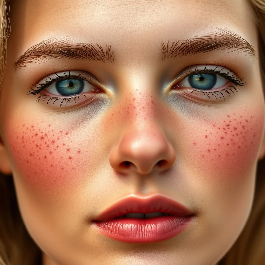 Faux Freckle Integration - 18 Sunburn Blush Looks for That Fresh Summer Flush