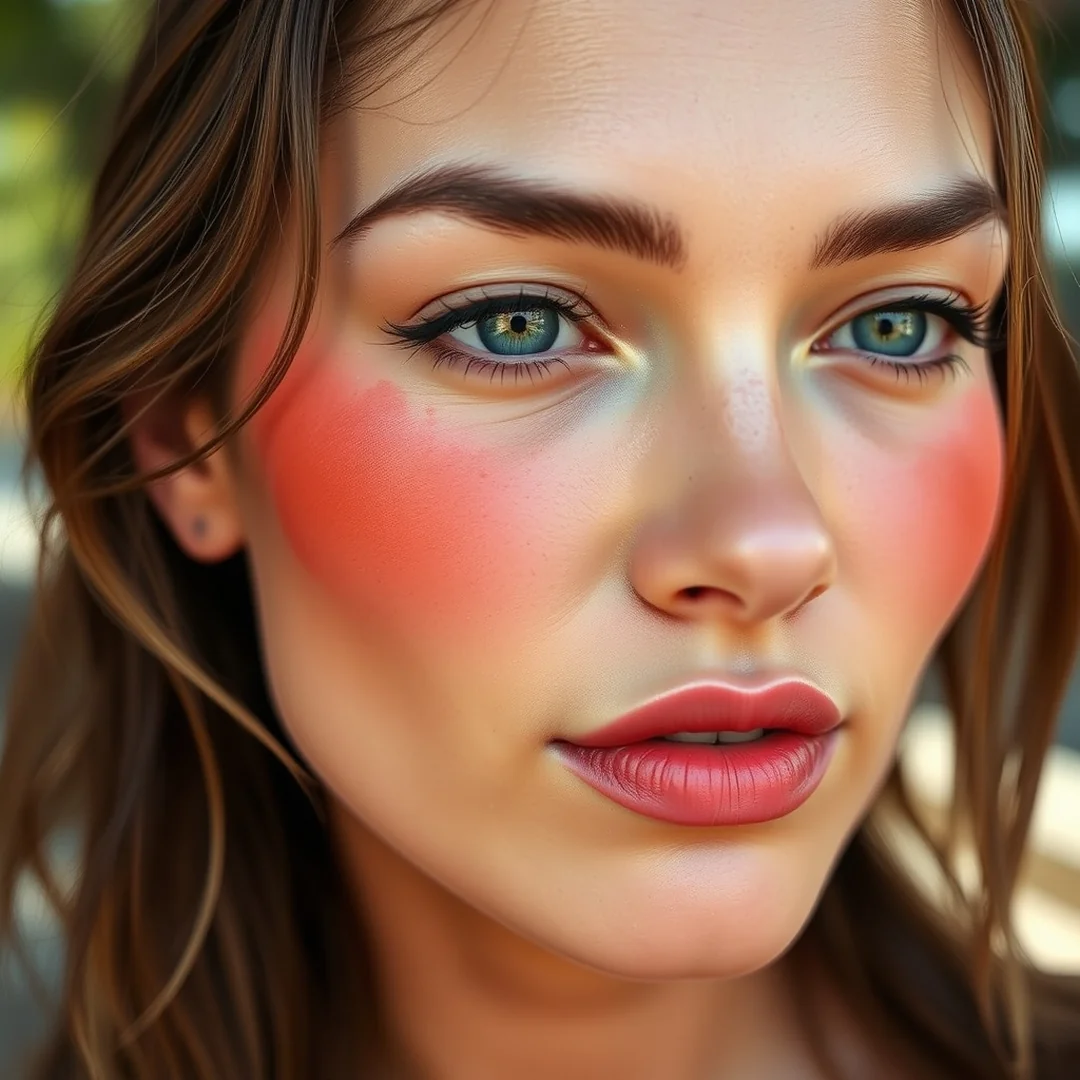Long-Lasting Sunburn Blush - 18 Sunburn Blush Looks for That Fresh Summer Flush