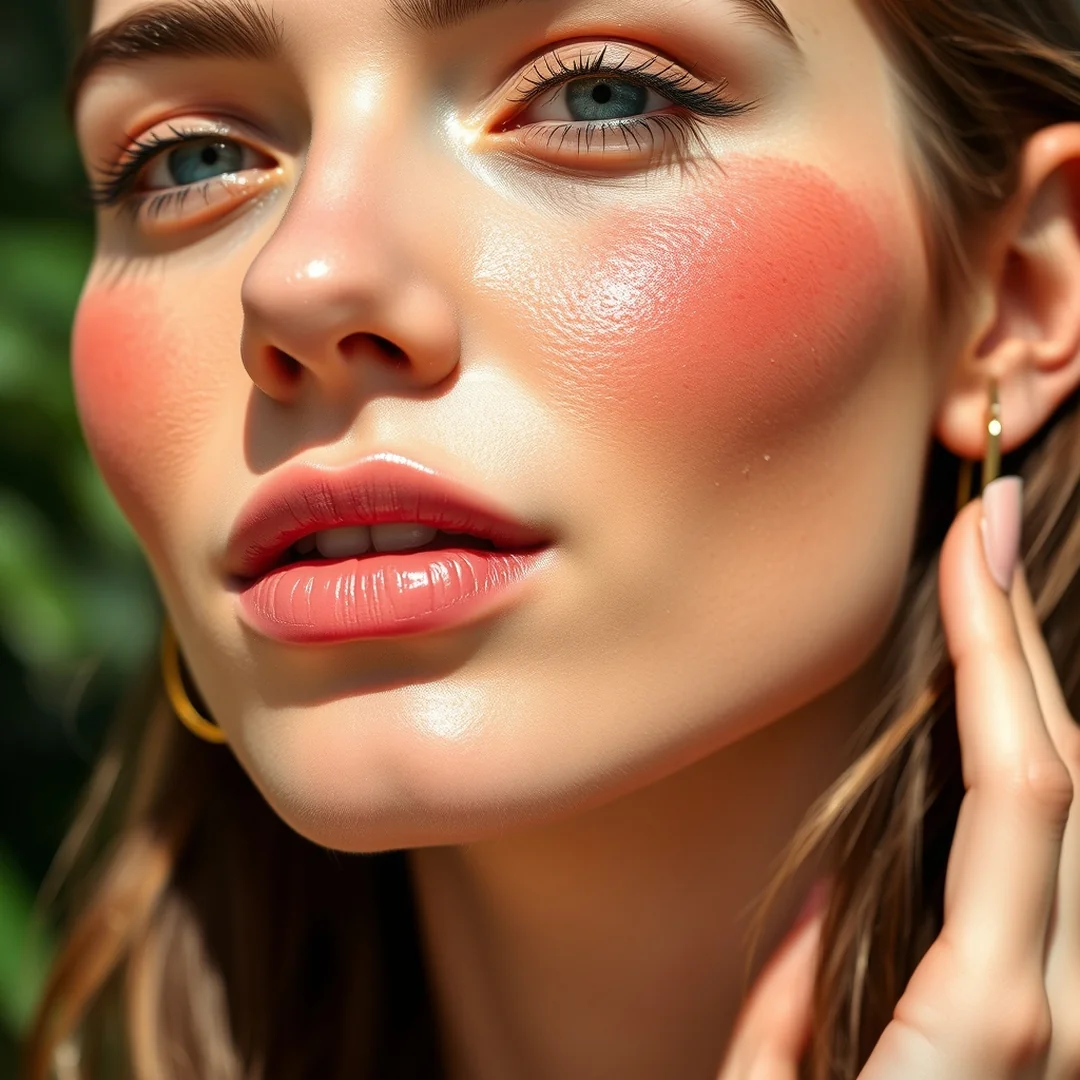 Sunburn Blush Technique - 18 Sunburn Blush Looks for That Fresh Summer Flush