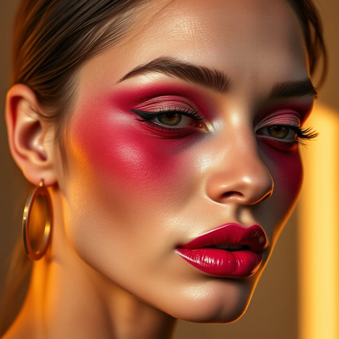Deep Skin Tones - 18 Sunburn Blush Makeup Looks for a Fresh Summer Glow