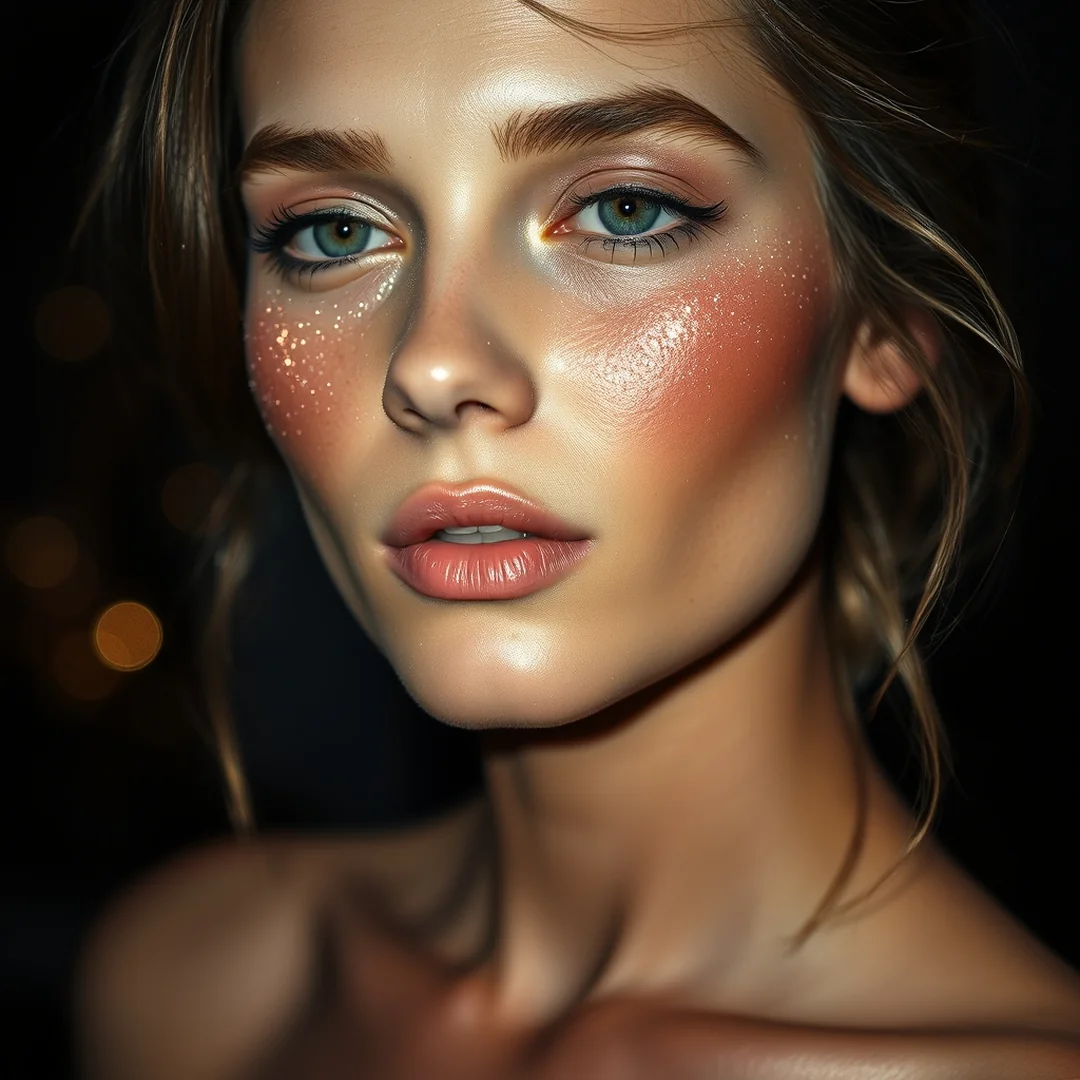 Evening Glam Transition - 18 Sunburn Blush Makeup Looks for a Fresh Summer Glow