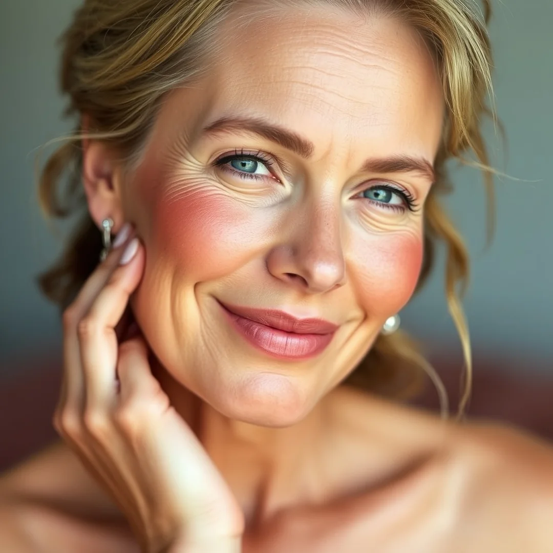 Mature Skin Technique - 18 Sunburn Blush Makeup Looks for a Fresh Summer Glow
