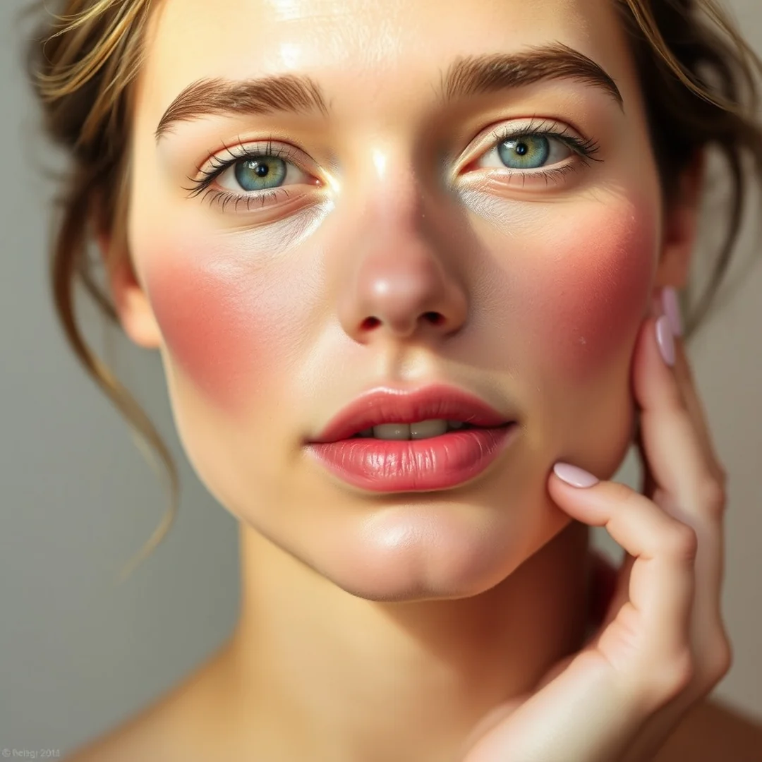 Soft-Focus Sunburn Blush - 18 Sunburn Blush Makeup Looks for a Fresh Summer Glow
