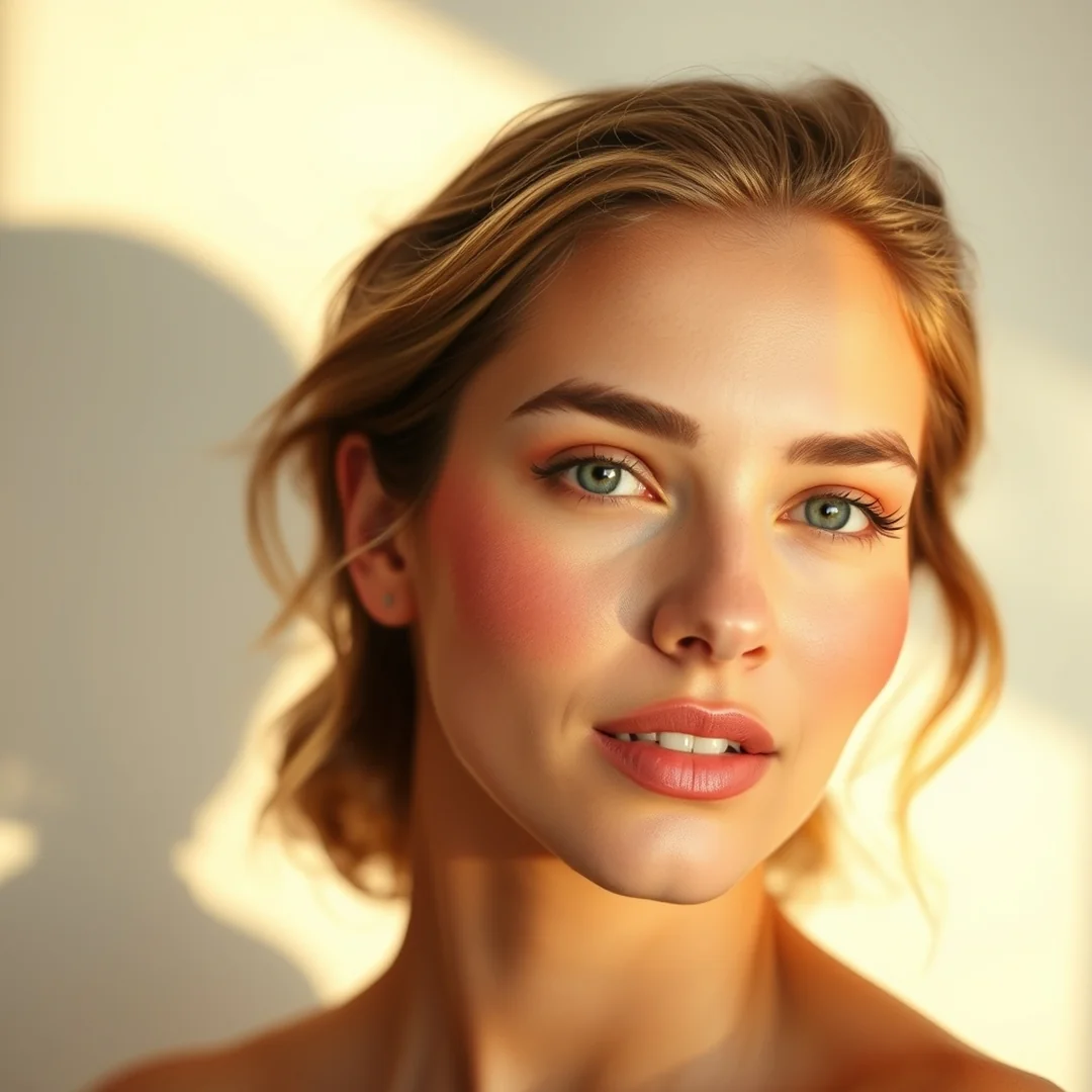 Sunburn Blush Makeup Looks - 18 Sunburn Blush Makeup Looks for a Fresh Summer Glow