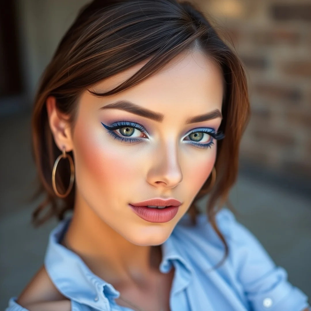 Periwinkle Winged Wash - 18 Watercolor Eyeshadow Looks for Dreamy Summer Beauty