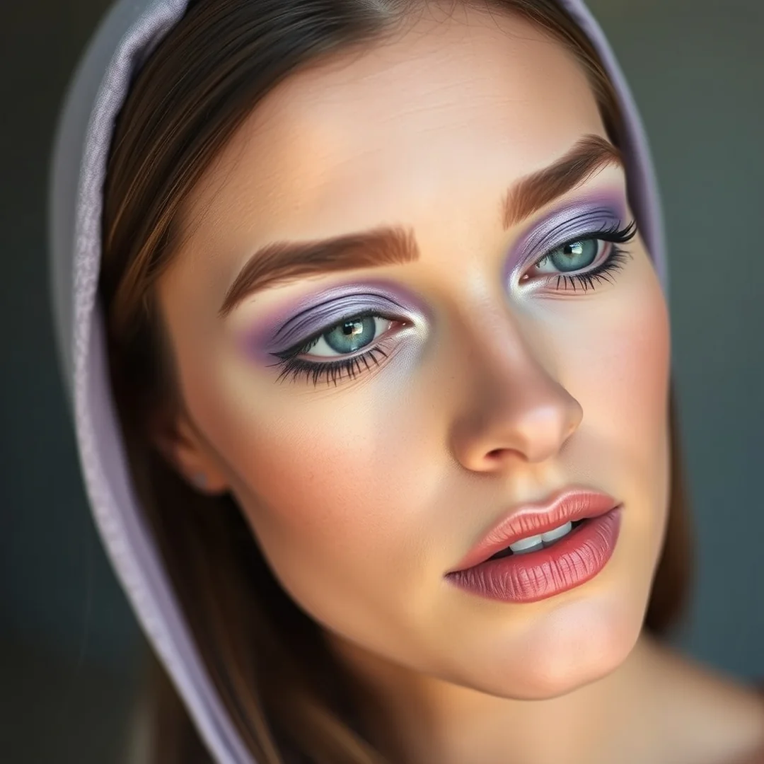 Sheer Lavender Smoke - 18 Watercolor Eyeshadow Looks for Dreamy Summer Beauty