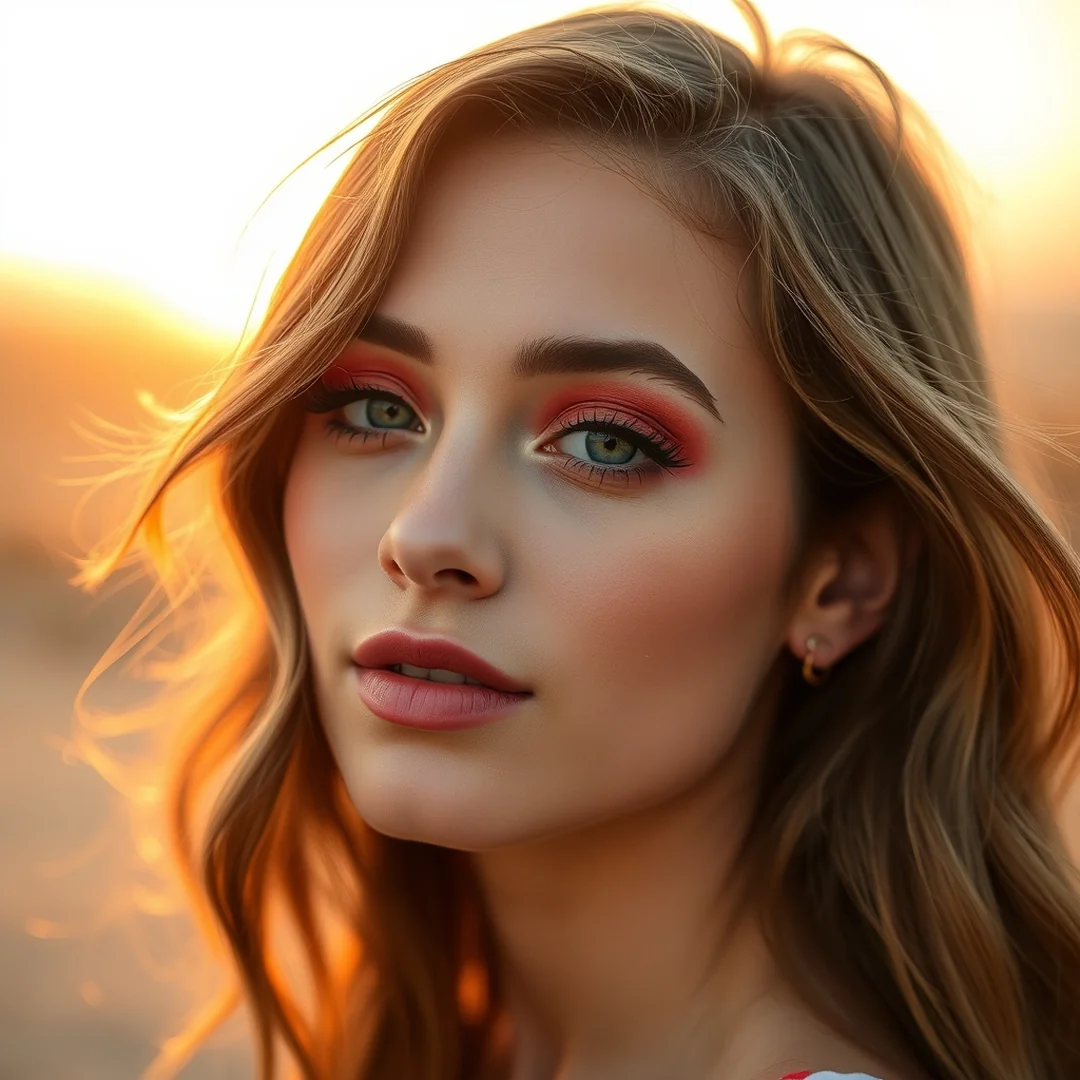 Sunset Pink Blend - 18 Watercolor Eyeshadow Looks for Dreamy Summer Beauty