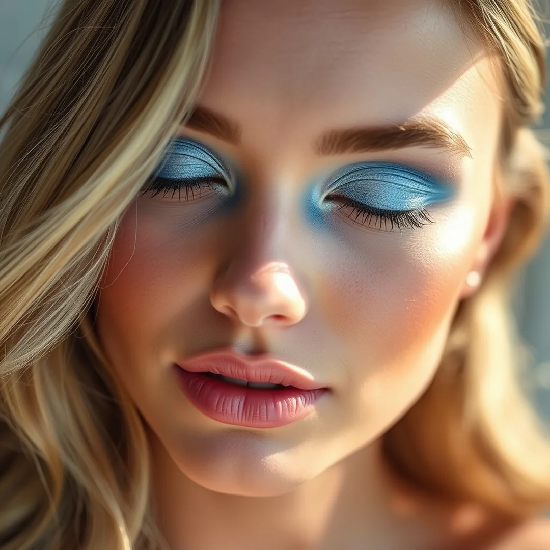 Soft Periwinkle Watercolor Wash - 18 Watercolor Eyeshadow Looks for Dreamy Summer Beauty