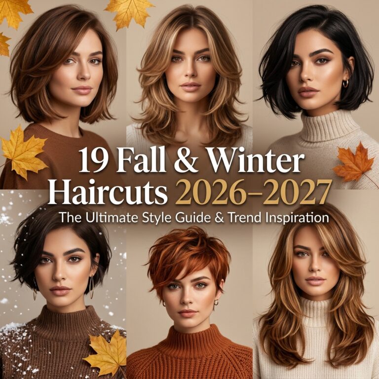 19 Fall & Winter Haircuts 2026 27 Style Guide Trends