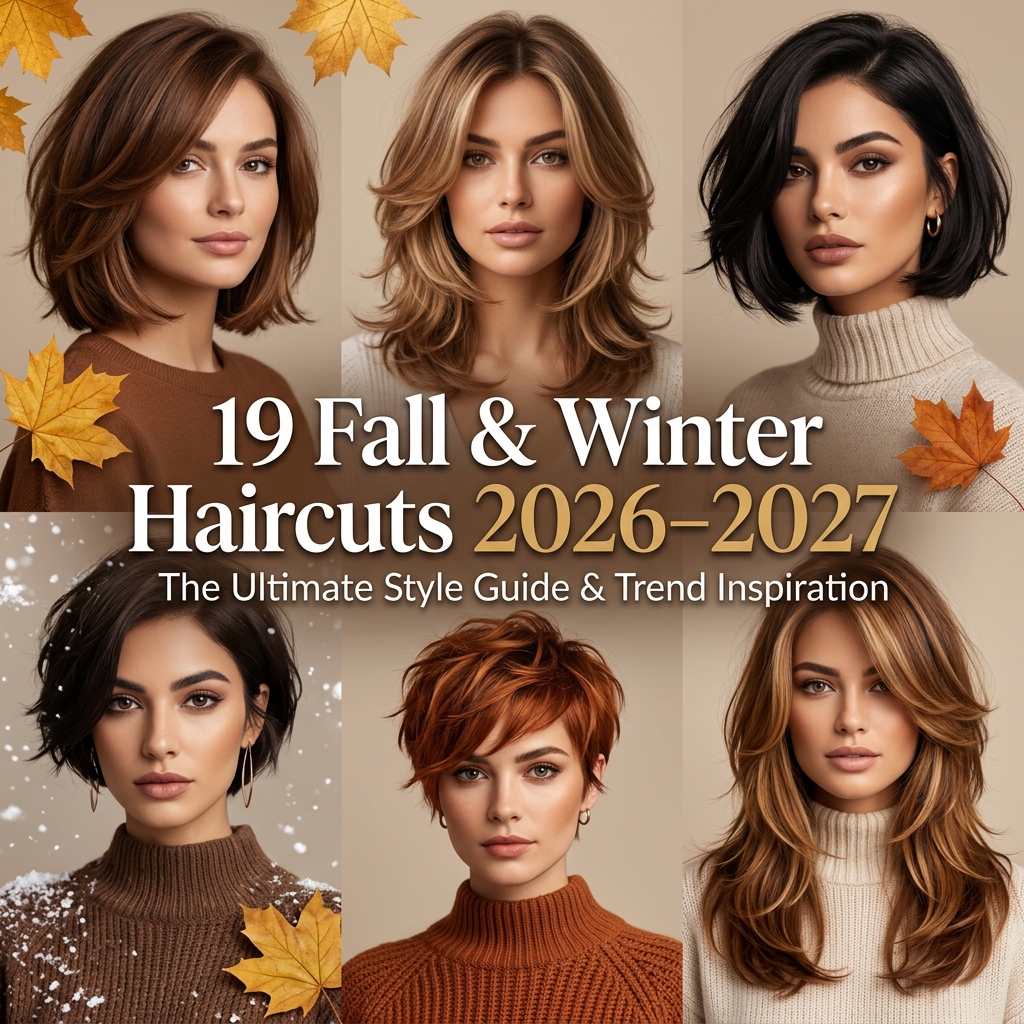 19 Fall & Winter Haircuts 2026 27 Style Guide Trends