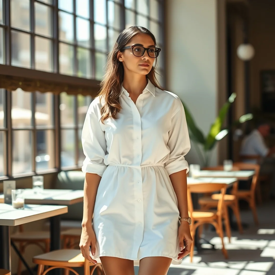 White Shirtdress Style - 19 Brunch Outfits 2026 Classy Casual Style Ideas