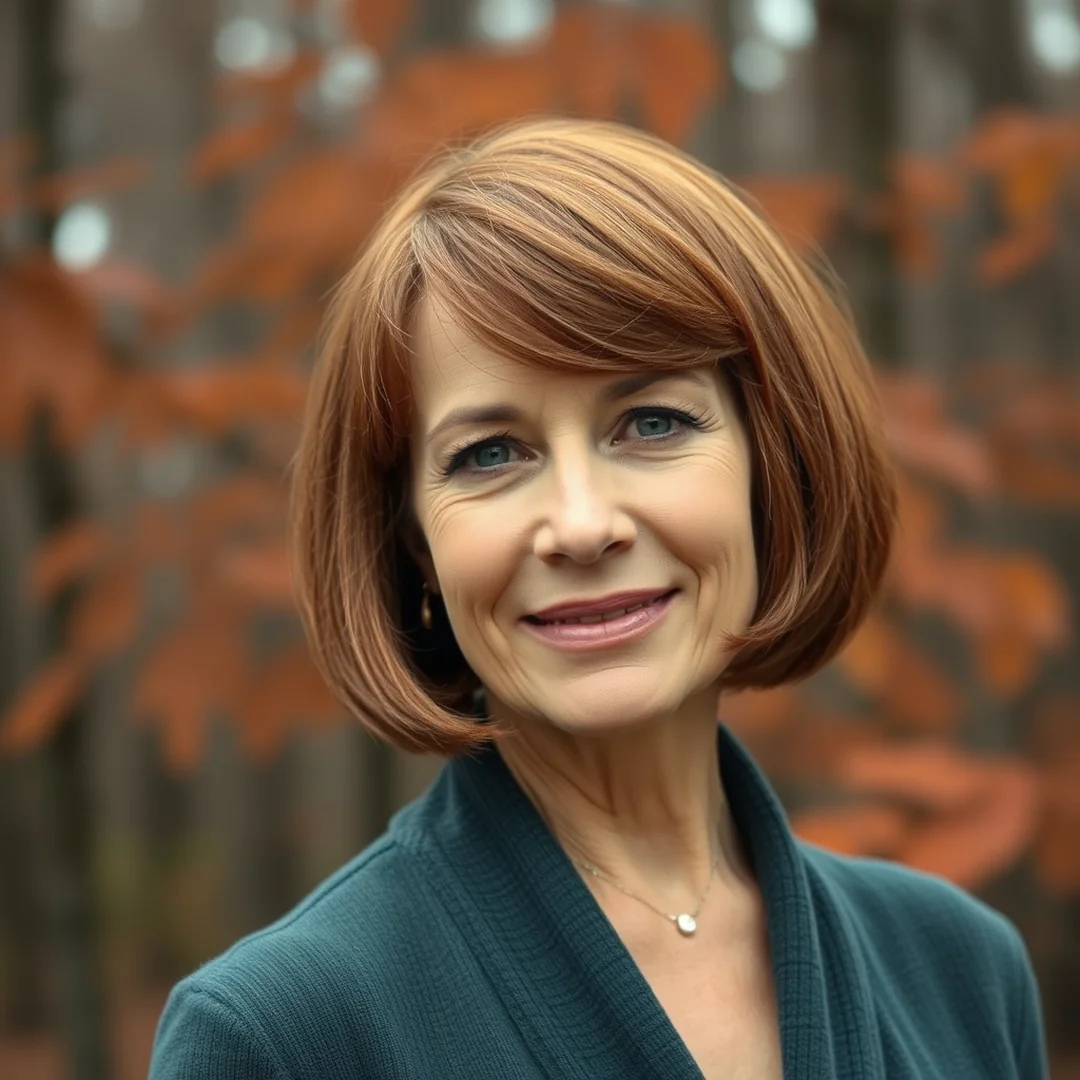 Copper Fall Tones - 19 Fall 2026 Hair Color Women Over 60 Ideas Trends