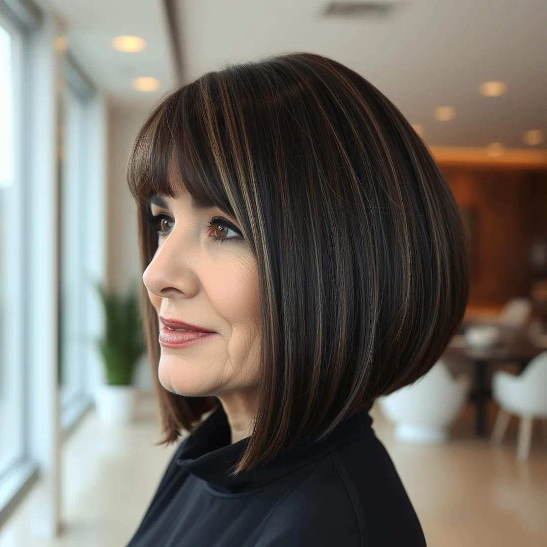 Espresso Lowlight Depth - 19 Fall 2026 Hair Color Women Over 60 Ideas Trends