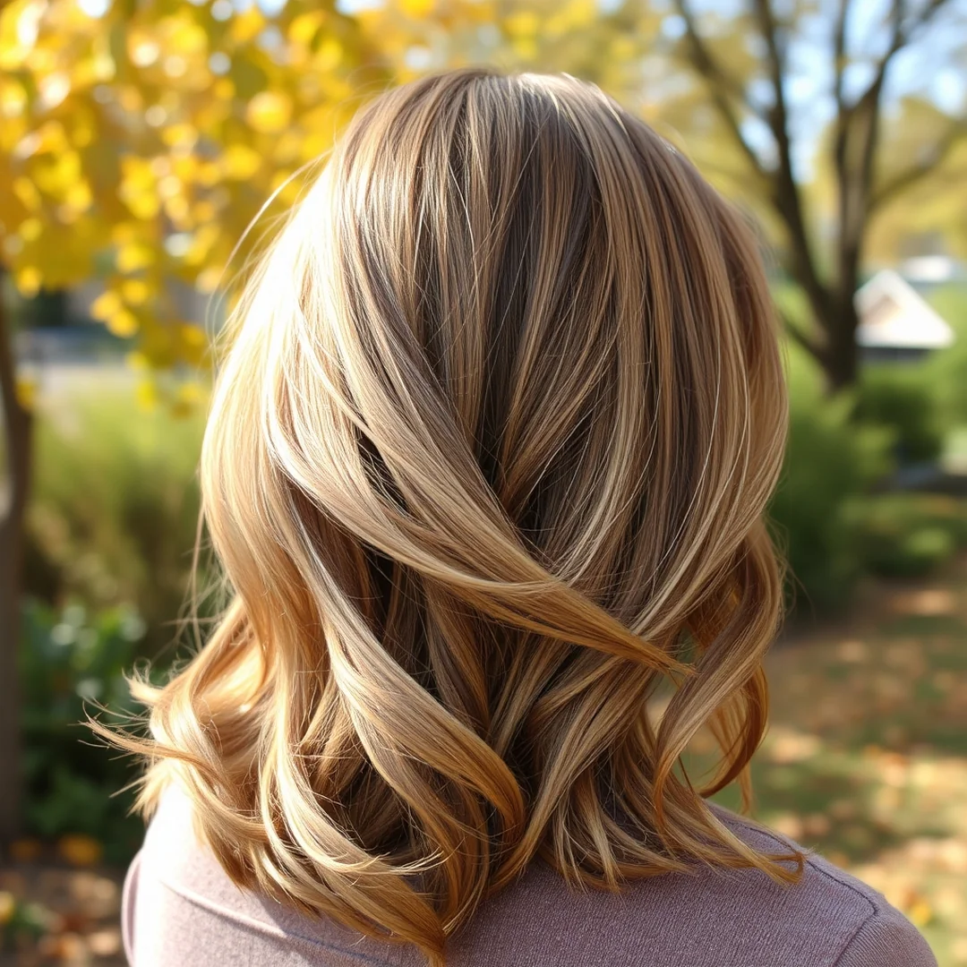 Golden Brown Layers - 19 Fall 2026 Hair Color Women Over 60 Ideas Trends