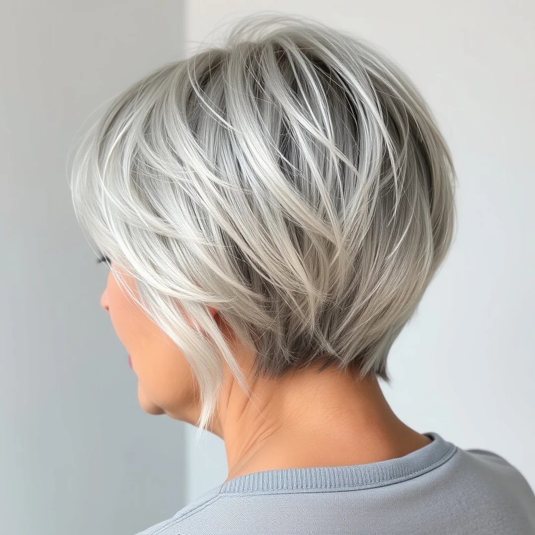 Platinum Gray Accents - 19 Fall 2026 Hair Color Women Over 60 Ideas Trends