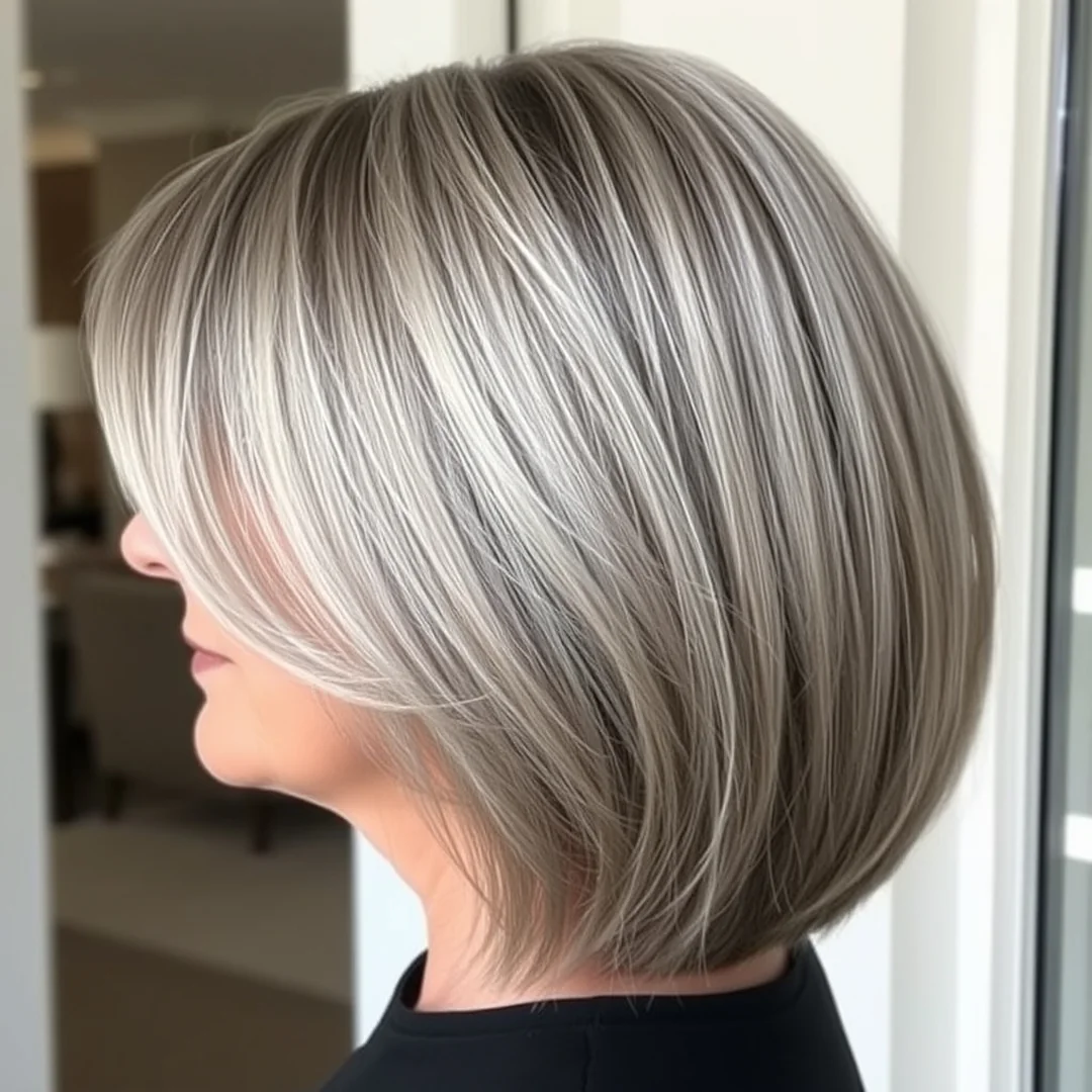 Root Smudged Gray Coverage - 19 Fall 2026 Hair Color Women Over 60 Ideas Trends