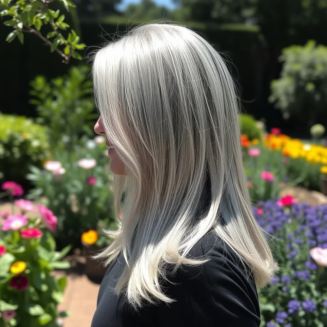 Silver Balayage Effects - 19 Fall 2026 Hair Color Women Over 60 Ideas Trends