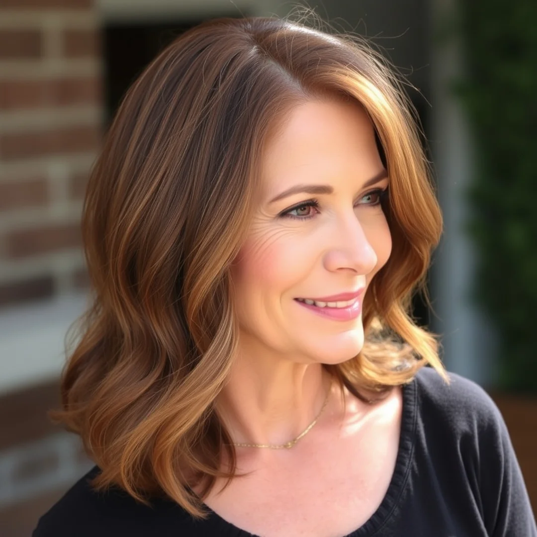 Warm Spice Brunette - 19 Fall 2026 Hair Color Women Over 60 Ideas Trends