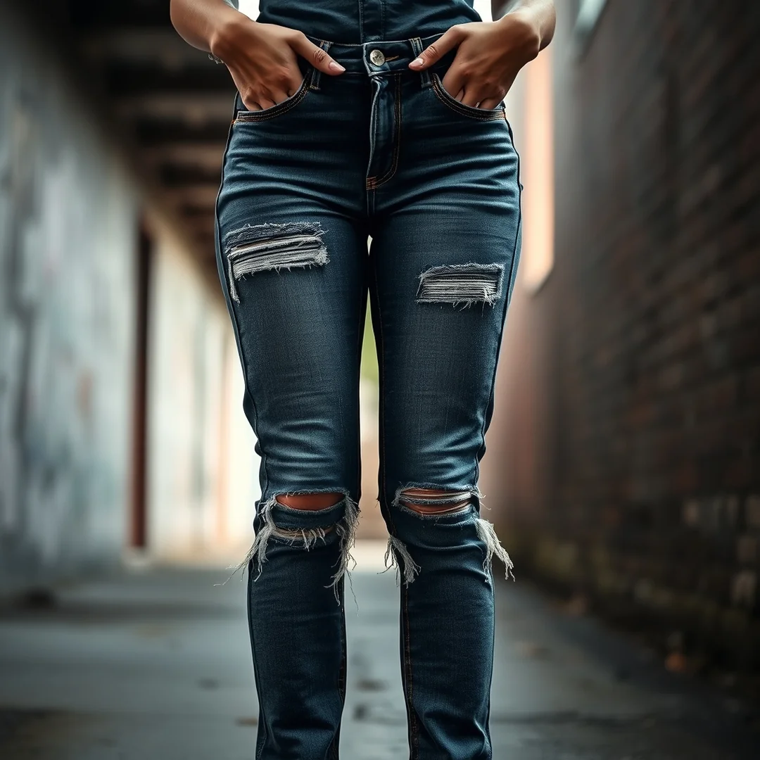 Distressed Washed Denim - 19 Washed Jeans Styles for an Effortlessly Cool Look