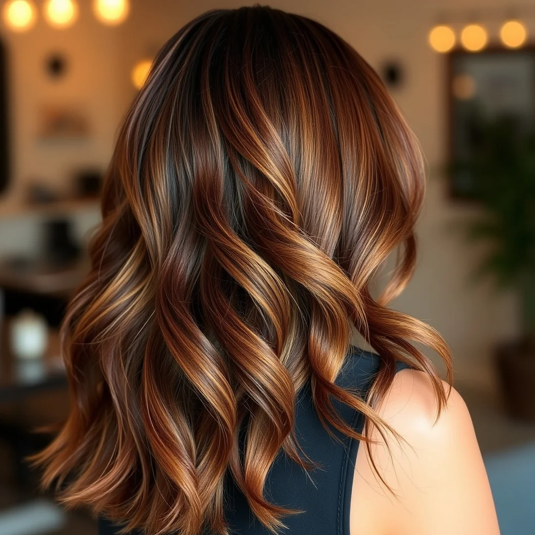 Copper Undertone Balayage - 19 Winter Balayage Hair Color Ideas 2026 27 Ombre