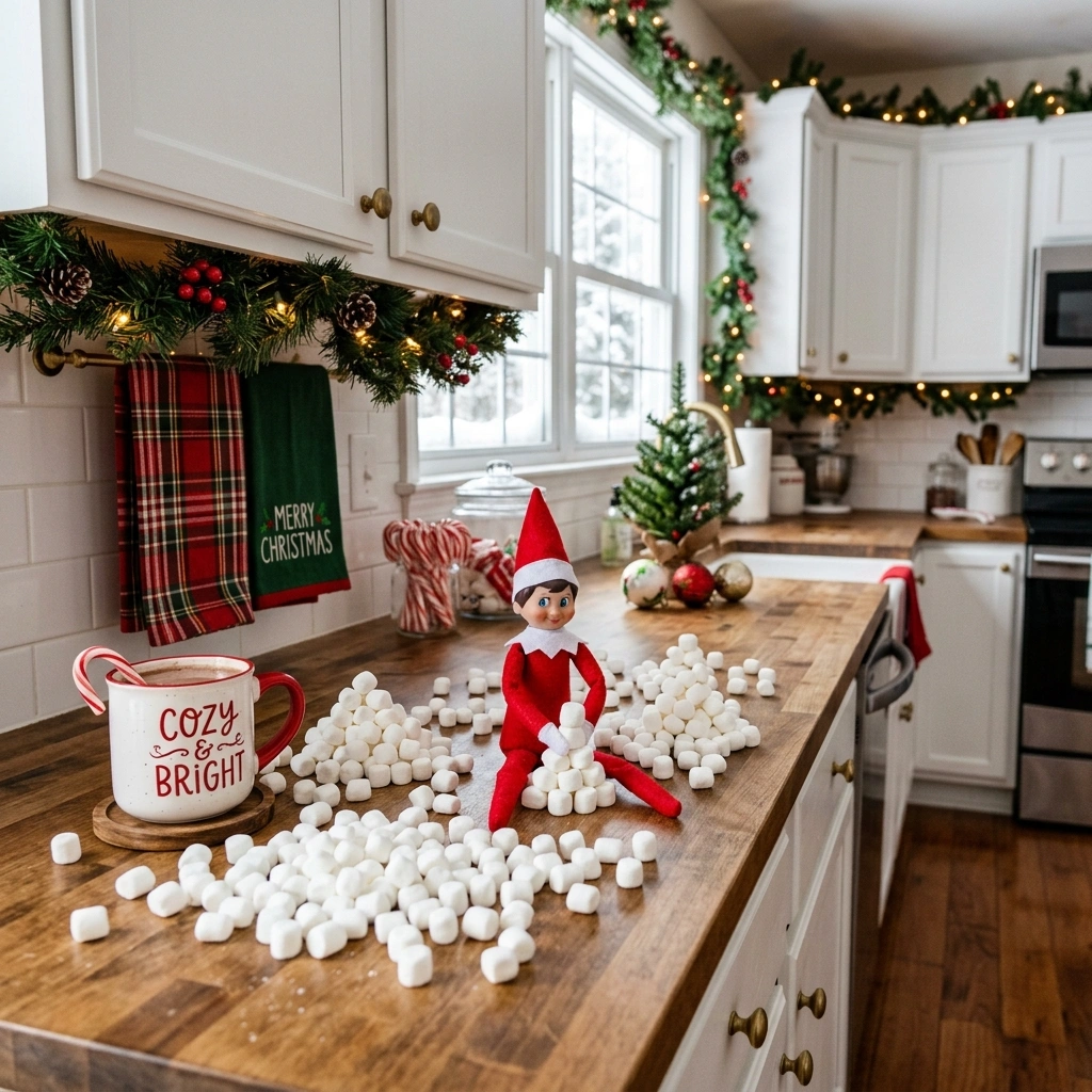 2. Marshmallow Snowball Fight