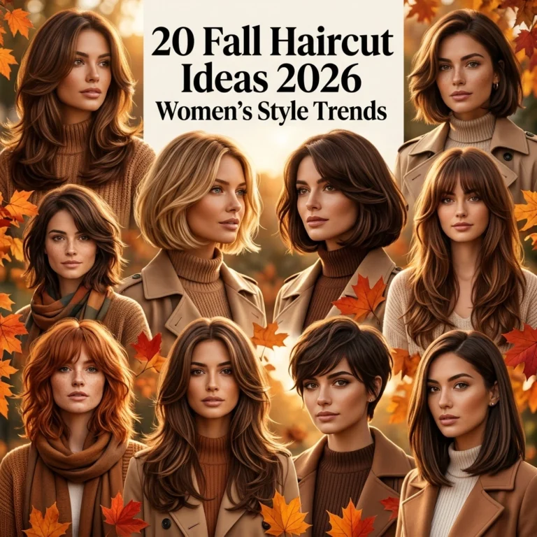 20 Fall Haircut Ideas 2026 Women Style Trends
