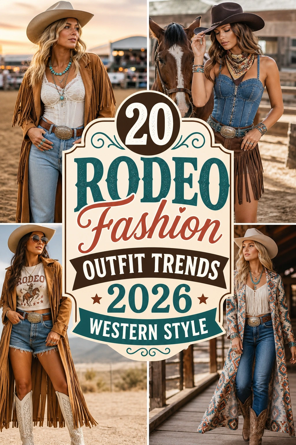 20 Rodeo Fashion Outfit Trends 2026 Western Style
