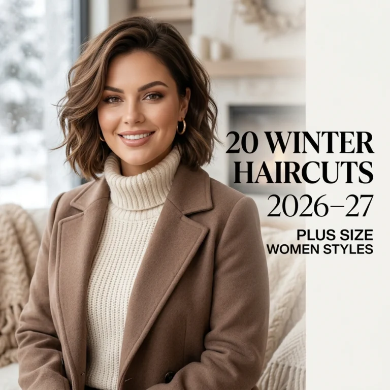 20 Winter Haircuts 2026 27 Plus Size Women Styles