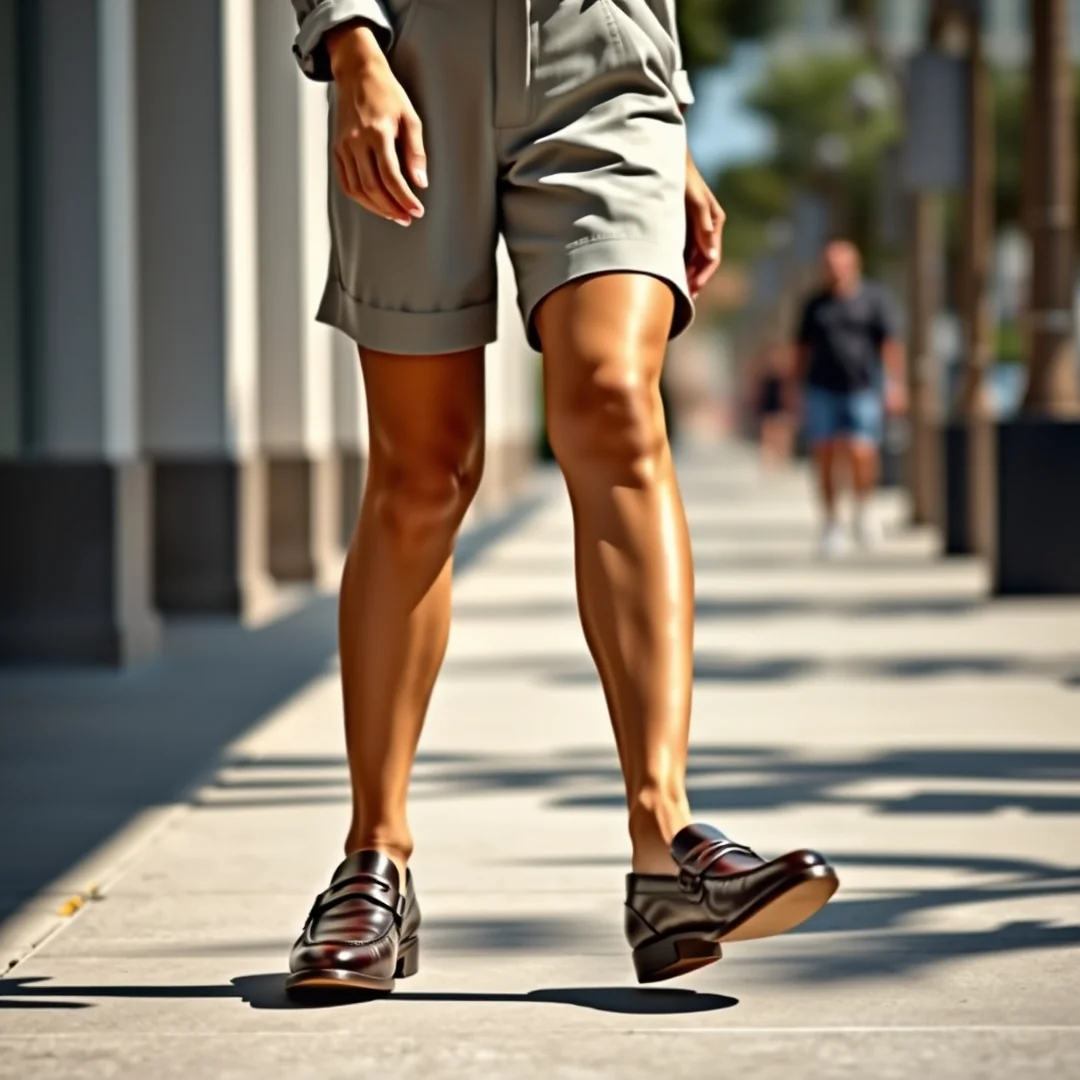 Loafer and Bermuda Pairings - 20 Bermuda Shorts Outfits That Look So Chic in Summer 2026