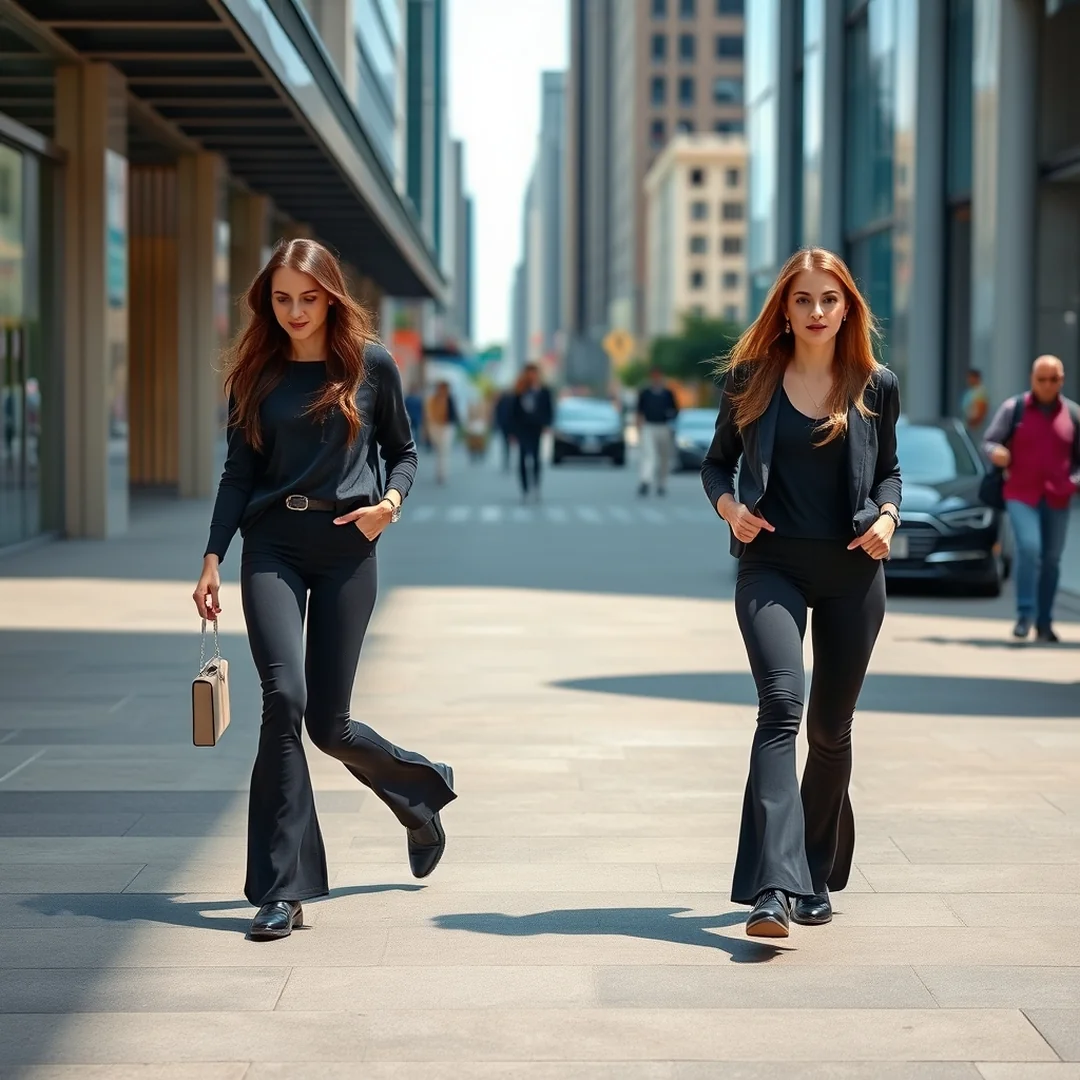 Athleisure Street Style Looks - 20 Black Flared Legging Outfits That Look So Chic