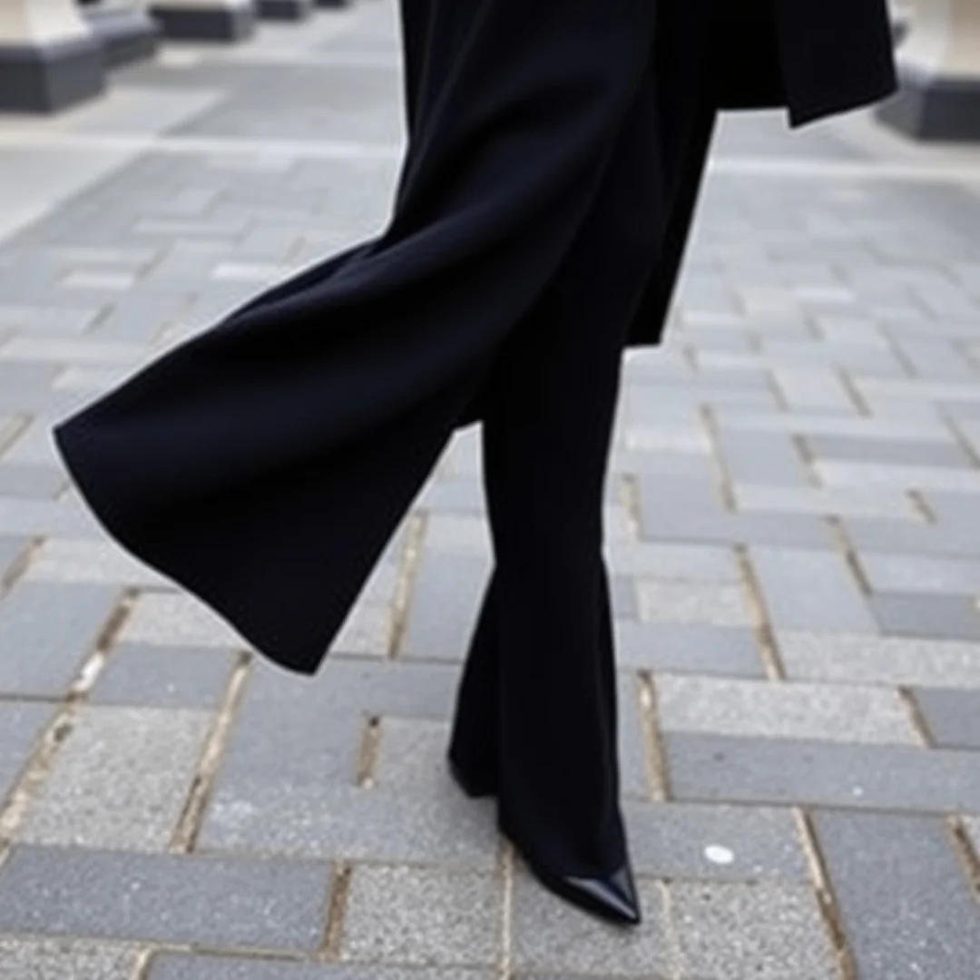 Styling For Hem Lengths - 20 Black Flared Legging Outfits That Look So Chic