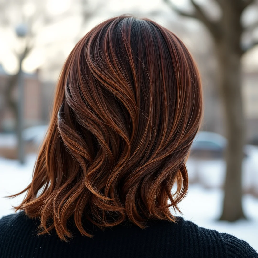 Auburn Winter Tints - 20 Black Women Hair Color Ideas Winter Natural Hair