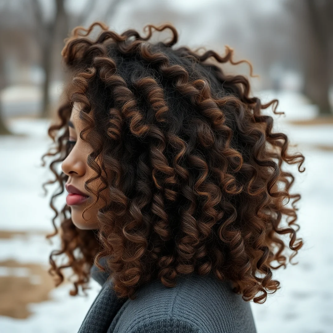 Cool Ash Tones - 20 Black Women Hair Color Ideas Winter Natural Hair