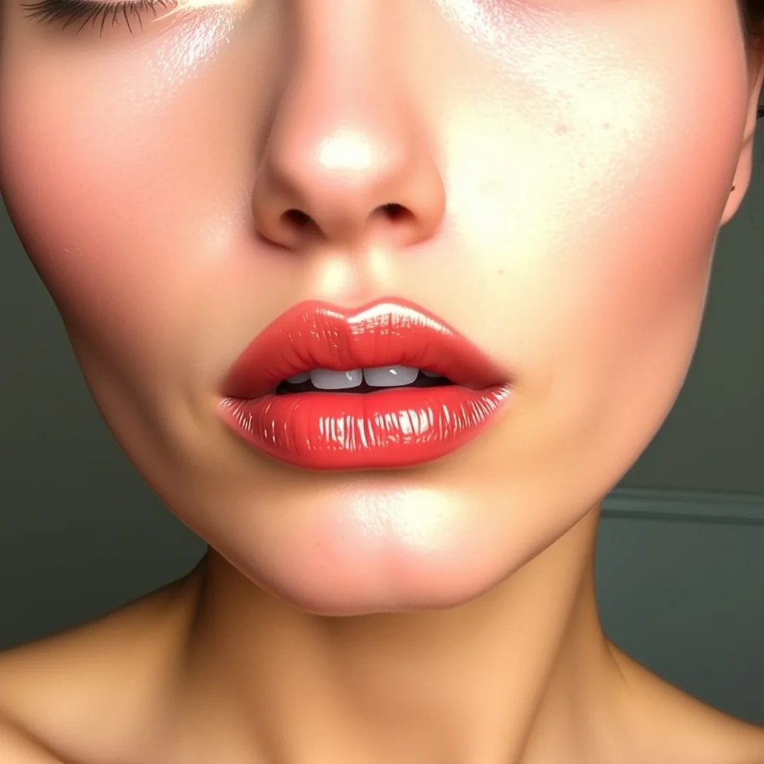 Gilded Nude Blurred Lip - 20 Blurred Lip Makeup Ideas for a Soft Summer Look