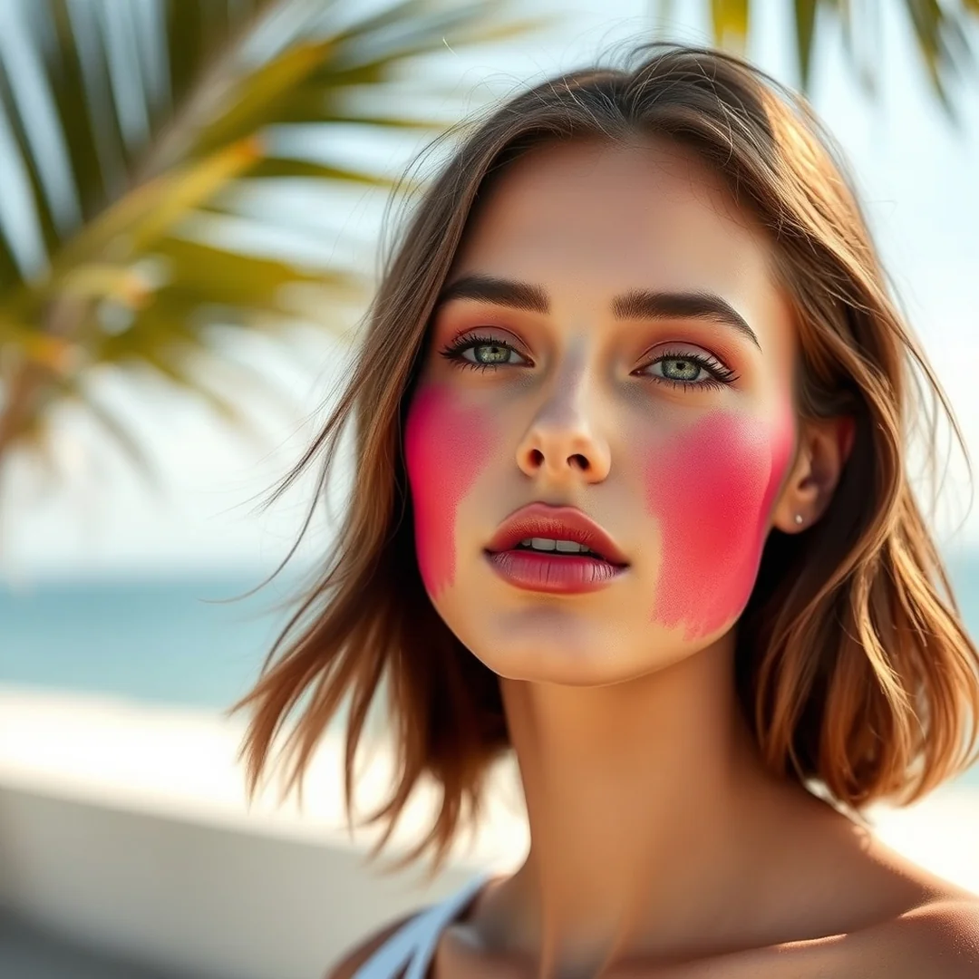 Matte Berry Contrast - 20 Bold Blush Makeup Ideas for Summer 2026