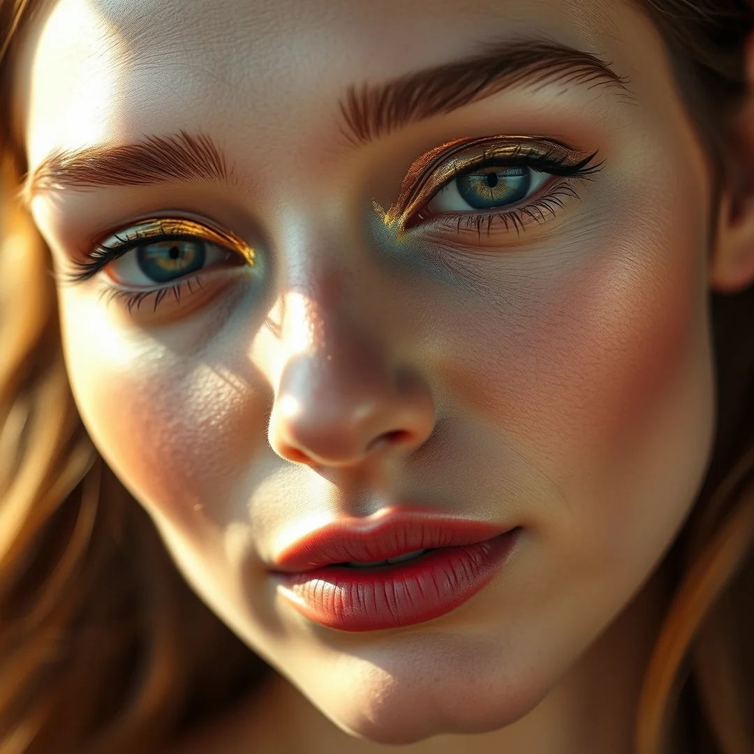 Bronze Shimmer Accents - 20 Bronzed Makeup Looks for Effortless Summer Glam