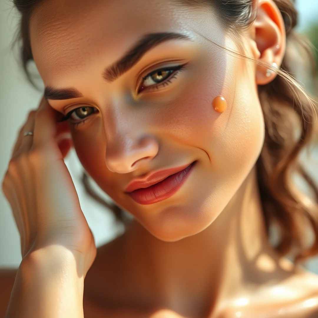 Dewy Finish Glow - 20 Bronzed Makeup Looks for Effortless Summer Glam