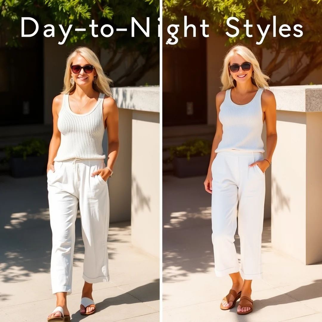 Day-to-Night Tank Styles - 20 Chic Tank Top Outfits to Try Before Summer Ends