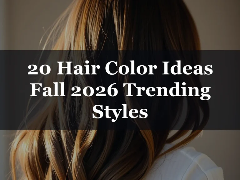 20 Hair Color Ideas Fall 2026 Trending Styles - 20 Hair Color Ideas Fall 2026 Trending Styles
