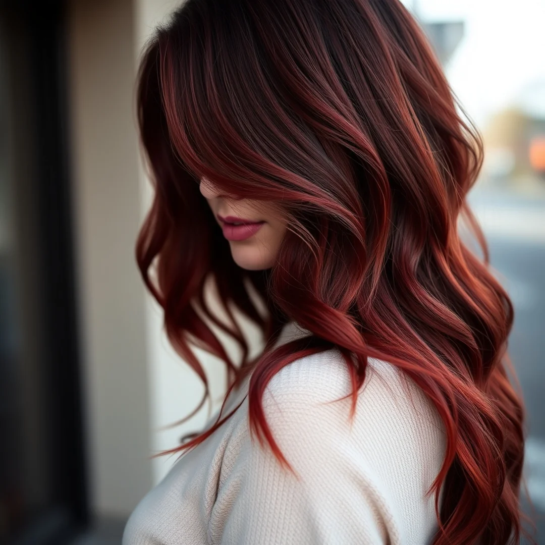 Velvet Red Tints - 20 Hair Color Ideas Fall 2026 Trending Styles