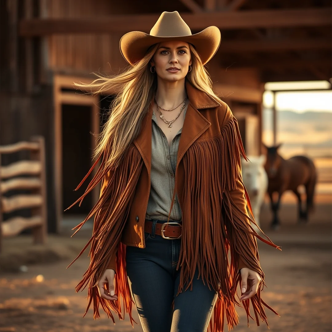 Fringe Suede Layers - 20 Rodeo Fashion Outfit Trends 2026 Western Style